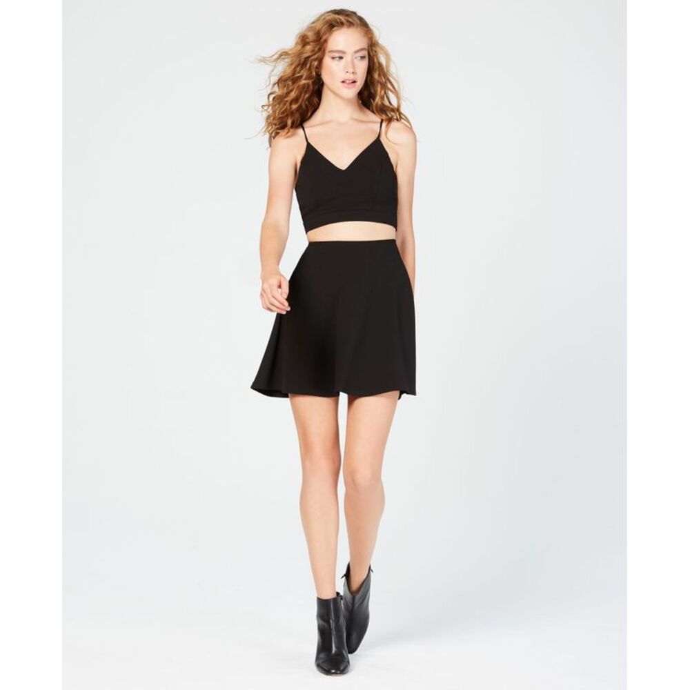 B Darlin Juniors 2 Pc. Lace Back Dress